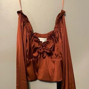 This is a nice out going crop top!